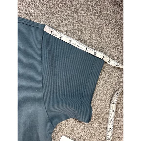 NWT Athleta Seasoft Rib Tee Dress Athleisure Casual Lounge Pockets Size Medium - Picture 10 of 11